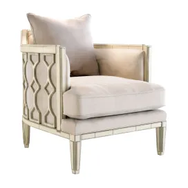Caracole upholstery the bee’s knees chair